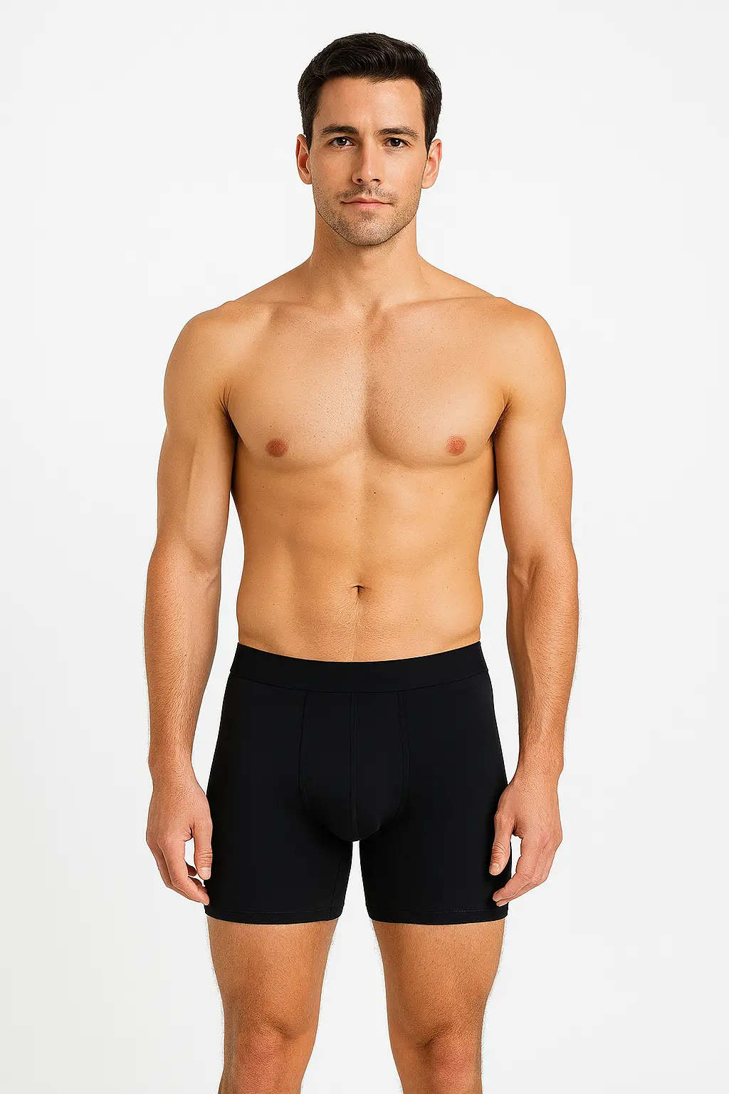 5-Pack black/grey Men's Bamboo Boxers Moku