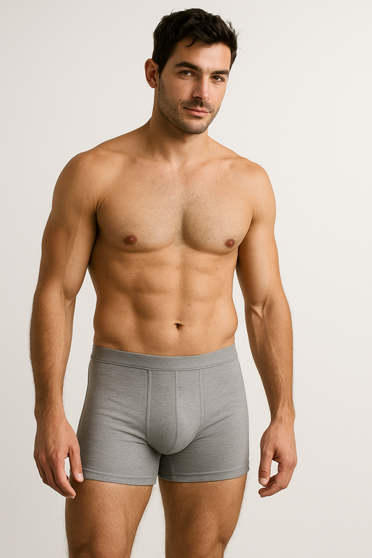 Mist White Bamboo Boxers Moku